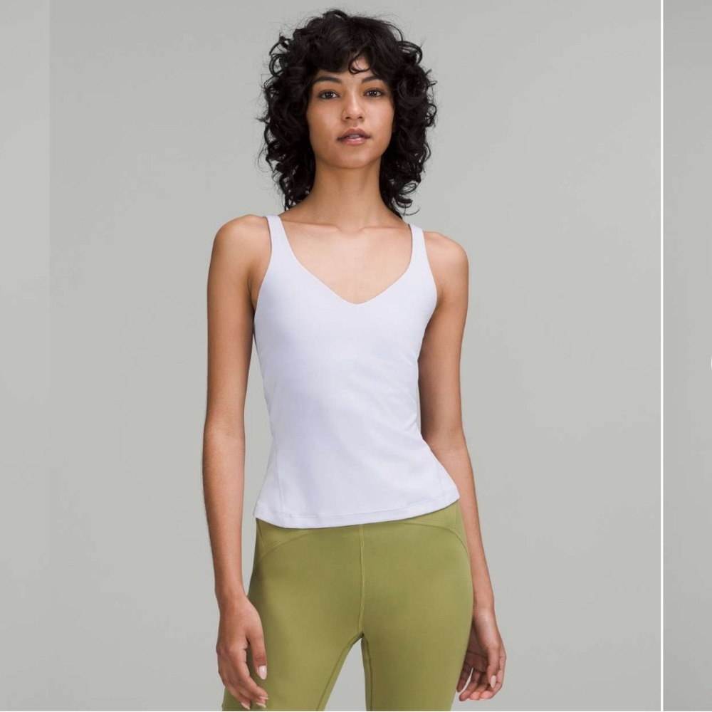 lululemon Align Waist-Length Tank Top 6 pastel blue lavender